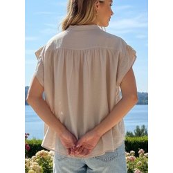 Flowy Tunic- Beige 