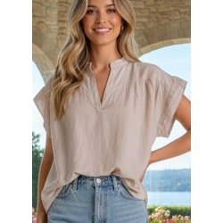 Flowy Tunic- Beige 