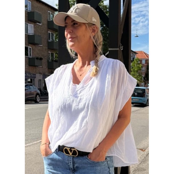 Flowy Tunic- White 