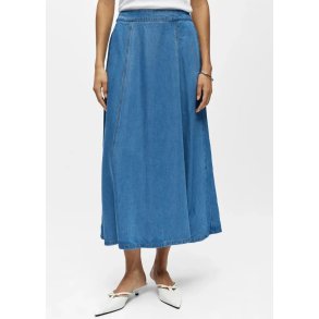 Frame Mw Denim Skirt- Light Blue De
