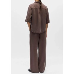 Frame Re Denim Top- Seal brown