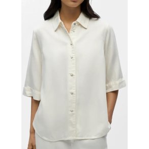 Frame Re Denim Top- Cloude Dancer