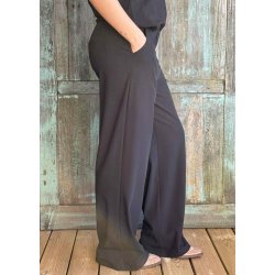 Frede Wide Pants- Black