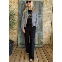 Frede Wide Pants- Black