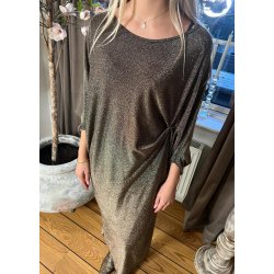 Frida Glam Dress- Gold