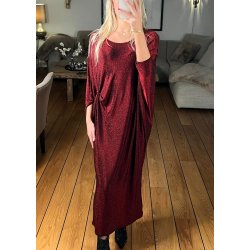 Frida Glam Dress- Red