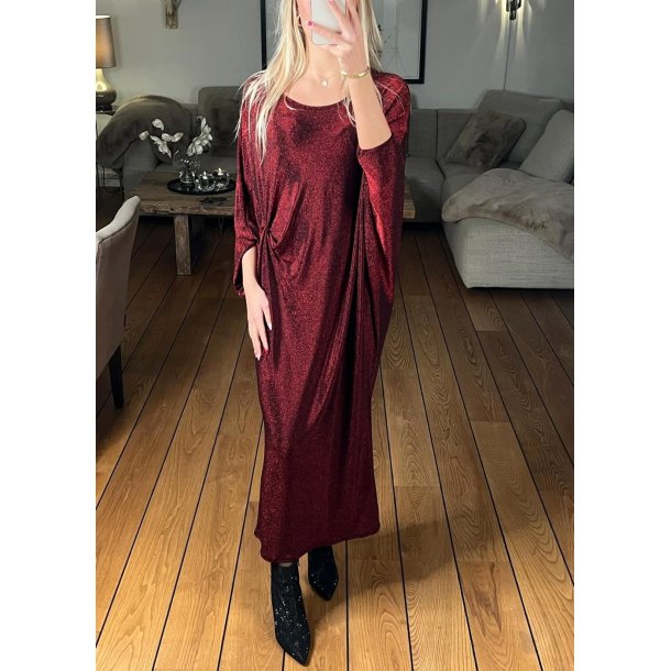 Frida Glam Dress- Red