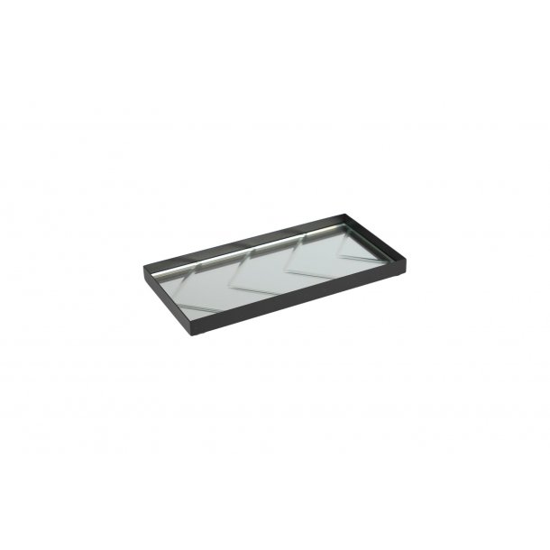 The Small Herringbone Tray - Clear