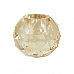 Diamant Glas Lysestage D6x5- Champ