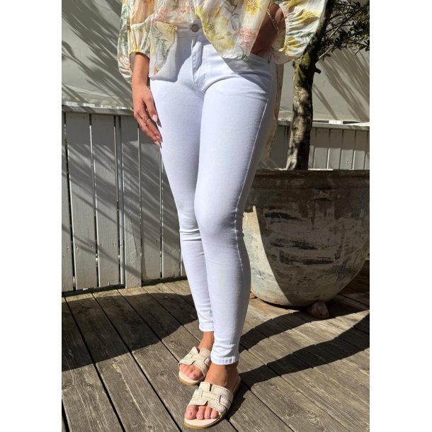 G-smack Push Up 7/8 Jeans- White