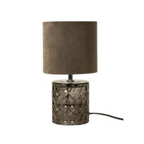 Gaia Table Lamp H29 cm glass- Grey