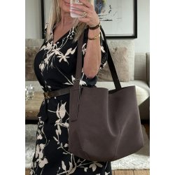 Gala Medium Bag- Seal brown
