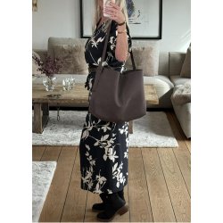 Gala Medium Bag- Seal brown
