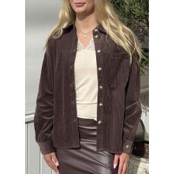 Gala Ls Lo Shirt- Seal Brown