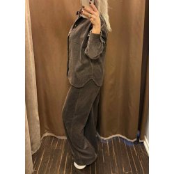 Gala Ls Lo Shirt- Seal Brown