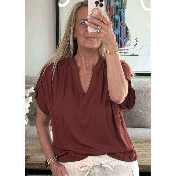 Gina Blouse- Henna