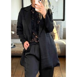Goldie Blazer-Black