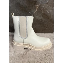 Gowin Ankle Boots- Beige