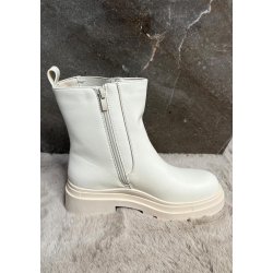 Gowin Ankle Boots- Beige