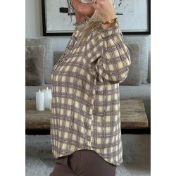 Hallie Check Shirt-Check