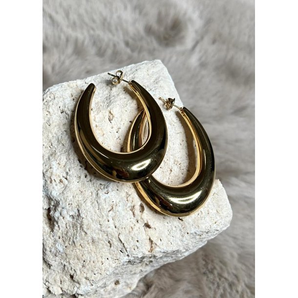 Hola Hoop 50x40- Gold
