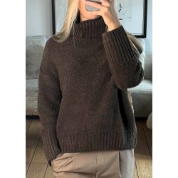 Hemma  Pullover- Mocha Brown