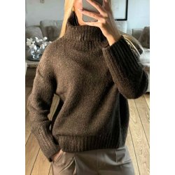 Hemma  Pullover- Mocha Brown