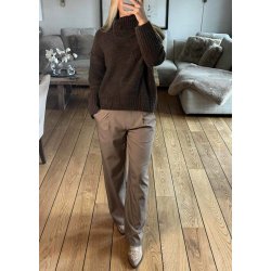 Hemma  Pullover- Mocha Brown
