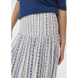 Hollie Skirt- bluewhite Graphic