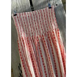 Hollie Skirt- Coralwhite Graphic