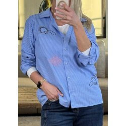 Ibisa Shirt- Stripe multi