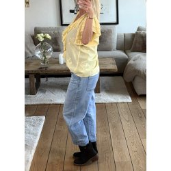 Ines Fringles Blouse- Yellow