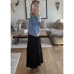 Iris Skirt Dress- Black 