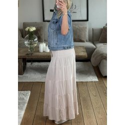 Iris Skirt Dress- Beige