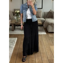 Iris Skirt Dress- Black