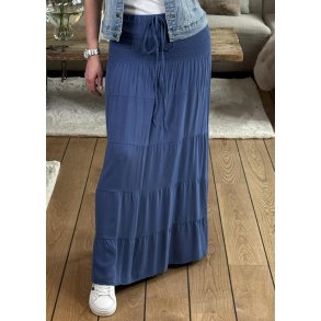 Iris Skirt Dress- Denim Blue