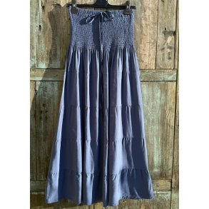 Iris Skirt Dress- Denim Blue