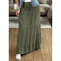 Iris Skirt Dress- Khaki