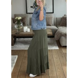 Iris Skirt Dress- Khaki