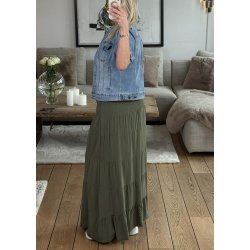 Iris Skirt Dress- Khaki