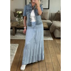 Iris Skirt Dress- Light Blue