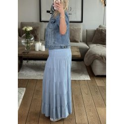 Iris Skirt Dress- Light Blue