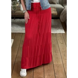 Iris Skirt Dress- Red