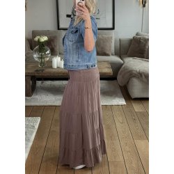 Iris Skirt Dress- Taupe