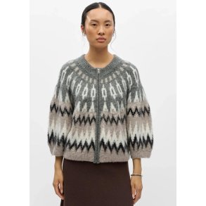 Jaade Diana  Knit Cardigan-Gun