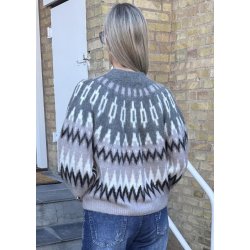 Jaade Diana  Knit Cardigan-Gun