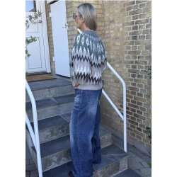 Jaade Diana  Knit Cardigan-Gun