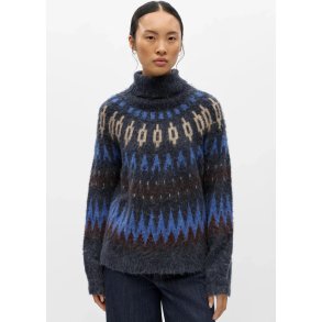 Jaade Diana Knit Pullover-Sky Captain combi