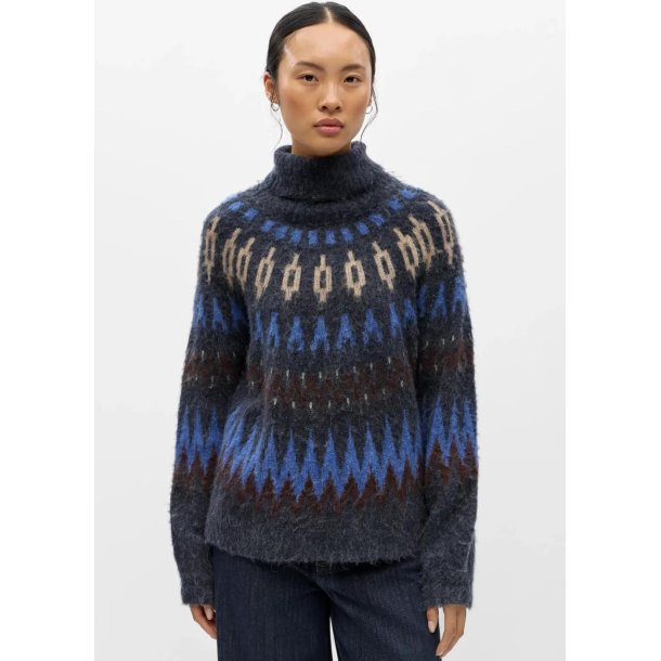 Jaade Diana Knit Pullover-Sky Captain combi