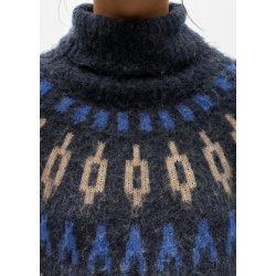 Jaade Diana Knit Pullover-Sky Captain combi